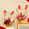 thumbnail image 4 of Adorno de de estilo chino, centro de mesa decorativo de otoño, , Año Nuevo para fiesta, decoración de vacaciones de interior de Estilo A perfecl Cesta China, 4 of 8