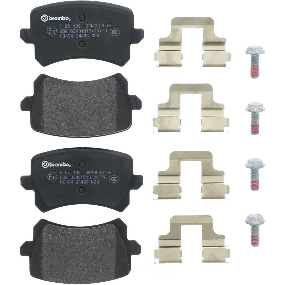 Brembo P85109 PRIME Low-Met Brake Pad Set
