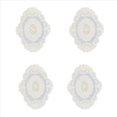 thumbnail image 2 of Paquete de 8 Manteles Individuales de Encaje Retro, Tapetes de Ganchillo FrancéS, Manteles Bordados Hechos A Mano, Manteles Individuales Beige de 12X16 Pulgadas, 2 of 7