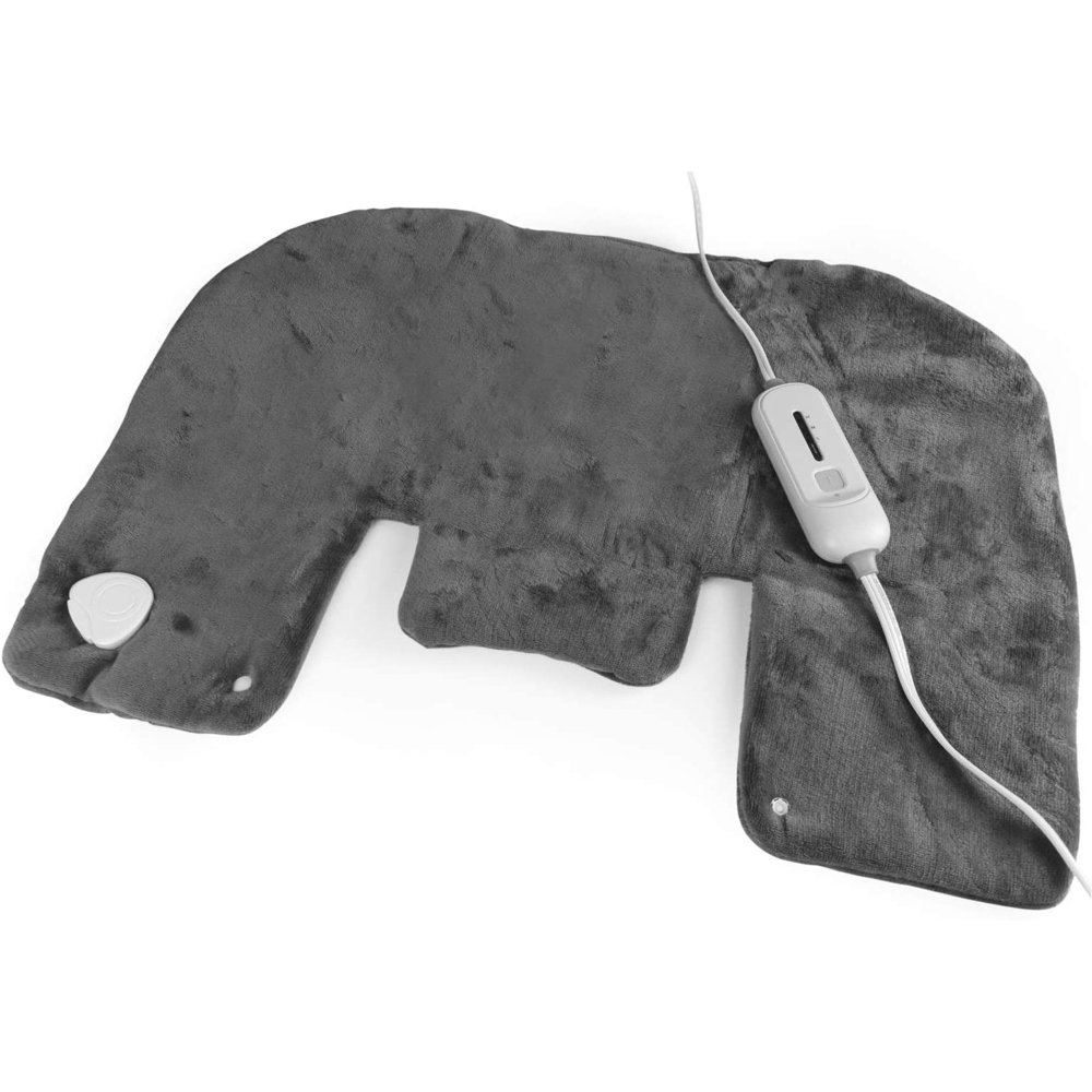 Electric Neck and Shoulder Warmer Heating Pad (18”x25”) FastHeating Technology, 3 Heat Settings