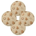 thumbnail image 2 of IAUYY Set of 6 Round Placemats for Dining Tables Heat-Resistant and Wear-Resistant DIY Printing Design Table Placemats，Applicable for Christmas Ordered Gingerbread Cookies, 2 of 7