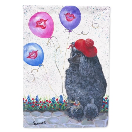 Carolines Treasures PPP3151GF Poodle Totally Chic Flag Garden Size Small multicolor