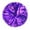 Purple, variant on 2 Pack Cheerleading Pom Poms with Baton Handle for Team Spirit Sports Dance Cheering Kids Adults, 12.6*11.8 inch