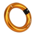 thumbnail image 4 of Rock Climbing O Ring,Rappel Ring 12mm Opening Belay Ring Rappel Ring Elevate Your Experience, 4 of 12