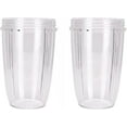 thumbnail image 1 of Cup Replacement Parts Compatible with NutriBullet Pro 900w/ 600w Blender - 2 Pack Tall Jar Cups 2, 1 of 5