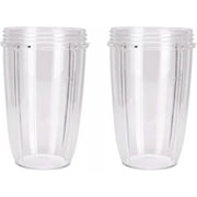 Replacement Cups for NutriBullet (Tall - 24-Once) by Preferred Parts | Premium Replacement Parts and Accessories for NutriBullet (Pack of 2)