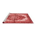 thumbnail image 2 of Ahgly Company Machine Washable Indoor Round Persian Red Traditional Area Rugs, 8' Round, 2 of 4