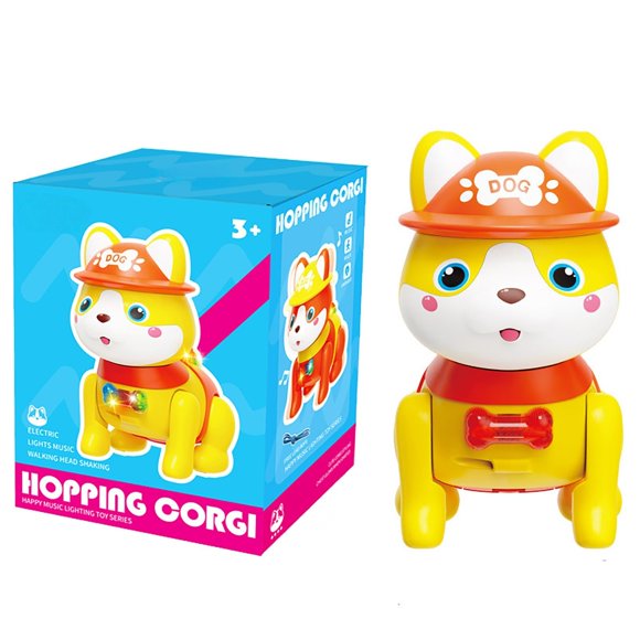 CJiaWei Super Cute Yellow Corgi Puppy Children's Happy Companionship And Smart Interaction Create Joyful Moments For Your Child!