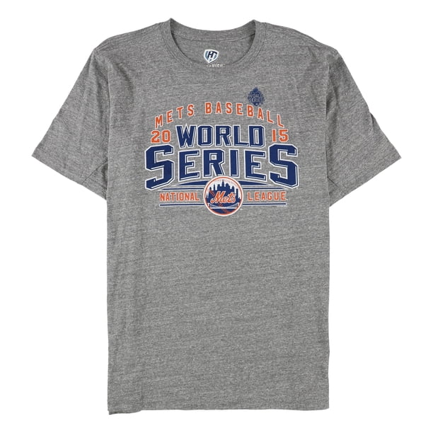 Camiseta gráfica de la Serie Mundial de los Mets de Nueva York para hombre 2015 Hands High