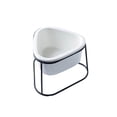 thumbnail image 2 of Cateissary Soporte de planta negro con maceta, maceta de Metal de estilo nórdico suculenta para sala de estar, tipo de suelo multifuncional a la Jardín y Patio Negro/Triangular, 2 of 6