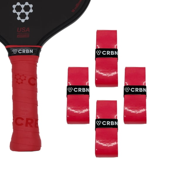 Cinta adhesiva para palas de pickleball CRBN Drytec™ Overgrips, paquete de 4