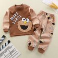 thumbnail image 1 of Nueva ropa para niños, conjunto de ropa interior de estilo primavera y otoño, ropa de hogar para bebés, ropa de dormir informal, Material suave y cómodo, 1 of 5