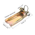 thumbnail image 2 of Unique Bargains 2'' Metal Replacement Latch Receiver Hitch for Trailer, Zinc Color 2 Pack, 2 of 5