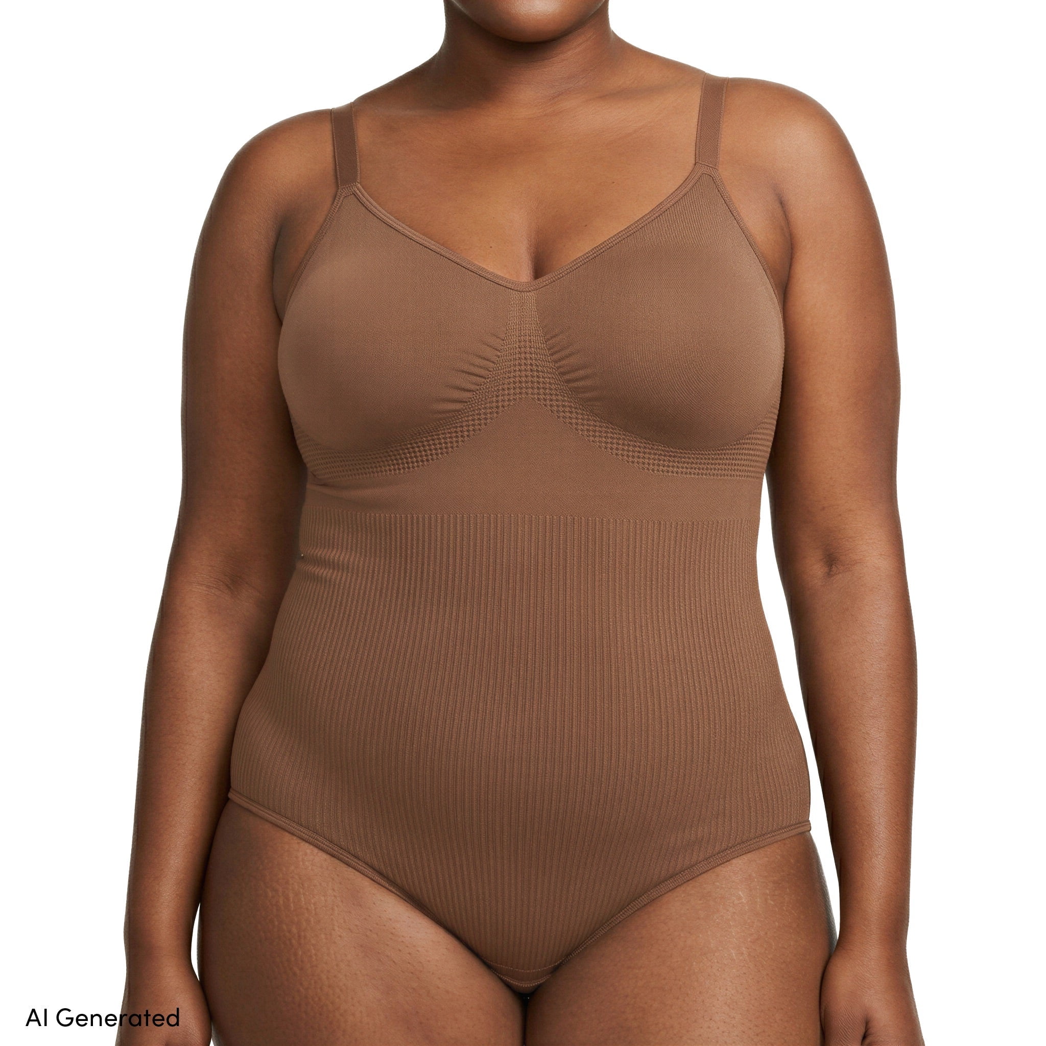 Real Underwear Comfort by Real Women's Seamless Shaping Bodysuit, Sizes S-2X