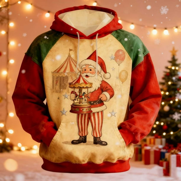 Sudadera con capucha para hombre, estilo casual, a la moda, con cuello redondo y bolsillos, estampado, jersey de manga larga, sudadera con capucha, blusa para hombre, poliéster