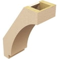 thumbnail image 5 of Ekena Millwork 5"W x 10"D x 14"H Imperial Rough Cedar Woodgrain TimberThane Knee Brace, Primed, 5 of 6