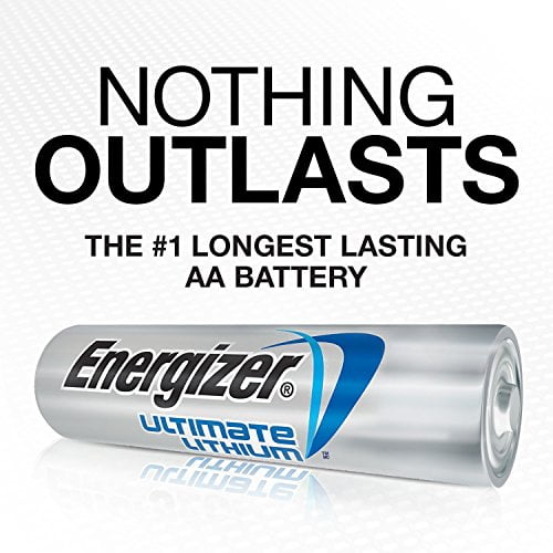 8 Pack of Energizer Lithium Batteries 