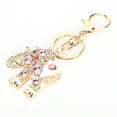 thumbnail image 1 of Rhinestone Keychain, Personalize Durable Exquisite Key Ring  for Mother's Day for Anniversary for Birthdays for Valentine's Day, 1 of 7