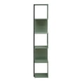 thumbnail image 3 of Furniture of America Cirion Modern Wood 5-Shelf Corner Bookcase in Sage Green, 3 of 11