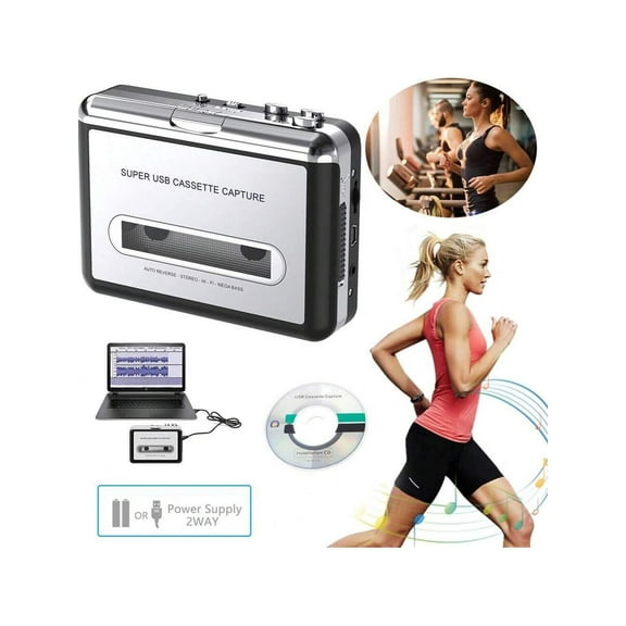 Compact USB Cassette Player 218 – Ideal For Music Lovers And Tape Conversion