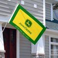 thumbnail image 4 of Yanbooch John Deere Flag Nothing Runs Like a Deere Flags banner with Grommets Man cave Decor 3x5Feet, 4 of 5