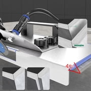 Adjustable Angles Grinder Attachment With Metal Guide Rails For 45 Degree Cutting Tools
