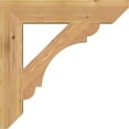 thumbnail image 3 of Ekena Millwork 3 1/2"W x 20"D x 20"H Olympic Slat Smooth Bracket, Western Red Cedar, 3 of 4