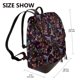 thumbnail image 2 of Fotbe Humming Bird And Tropical Flowers Mochila Bolso con Estampado para Mujer, Mochila Antirrobo de Nylon Impermeable, Bolsa Ligera de Hombro, 2 of 4