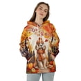 thumbnail image 4 of Happy Thanksgiving Cocker Spaniel Give Thanks Fall Beanie Scarf Welcome All Over Print 3D Hoodie Unisex Merch Hoodies Cockers Dog Lover Gifts - 00020, 4 of 6