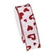 thumbnail image 4 of Cintas para el Día de San Valentín, cinta de costura de 5 yardas y 1,5 pulgadas de ancho, cinta decorativa con forma de corazón. Fondo blanco, 4 of 9