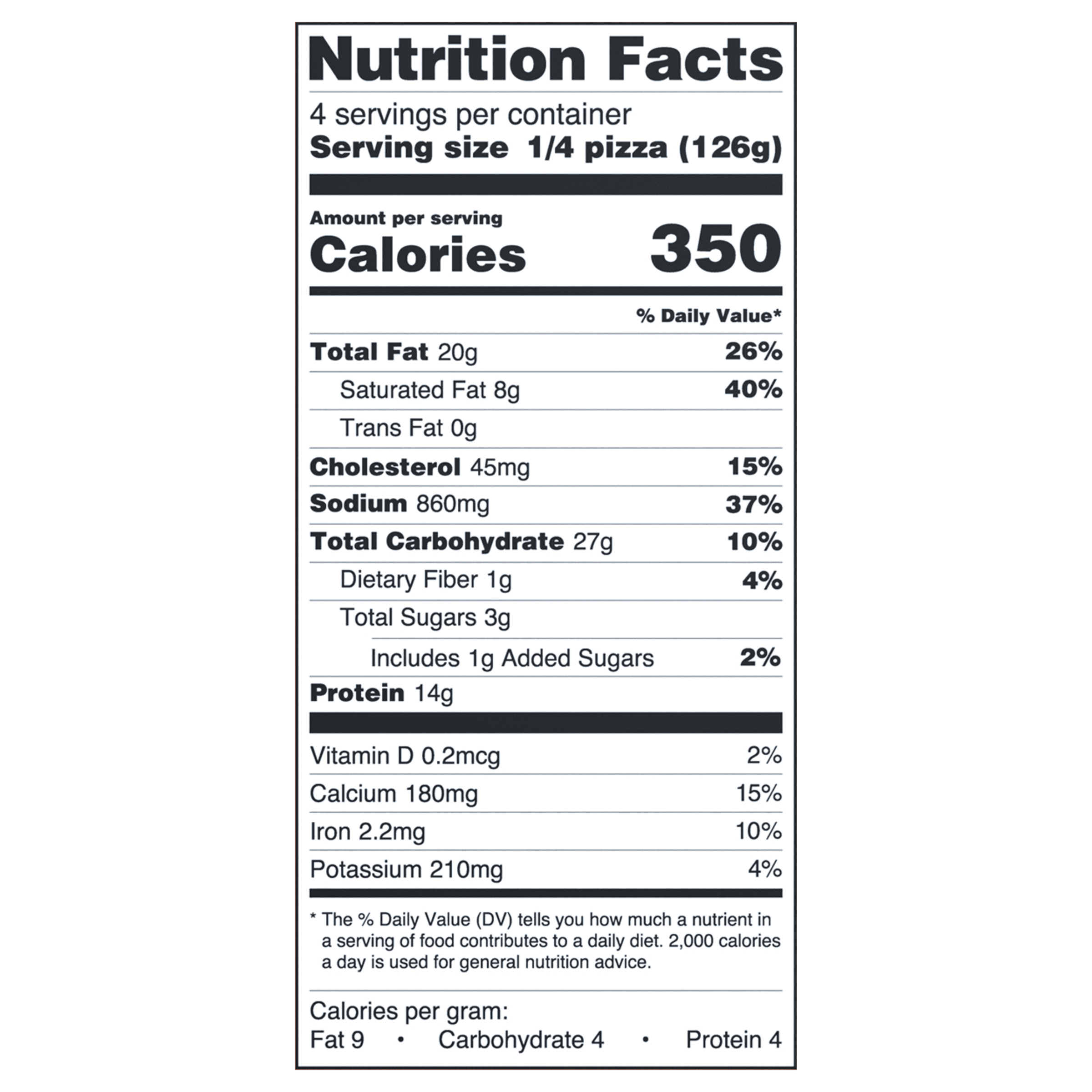 Great Value Thin Crust Three Meat Pizza, Tomato Basil Garlic Sauce, 17.8 oz (Frozen)