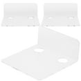thumbnail image 3 of GOOHOCHY Estante de almacenamiento para Monitor de bebé, estante de pared flotante pequeño para altavoz, cámara de seguridad, 3 uds., 3 of 7