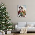 thumbnail image 3 of Stupell Industries Santa Claus & Gift Holiday Painting Gallery Wrapped Canvas Art Print Wall Art, 24 x 36, 3 of 8