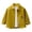 b23-Yellow, variant on yboeqw Boys Shirt Wrinkle-Free Stretch Button Down Shirt Kids Long Sleeve Solid Color Lapel Blouse(18-24 Months,White)
