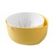 thumbnail image 1 of Cesta de drenaje de doble capa Billuyoard para cocina Amarillo, 1 of 6