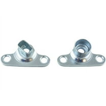 Tailgate Hinge 2 Piece - Compatible with 1987 - 1997 Ford F-250 1988 1989 1990 1991 1992 1993 1994 1995 1996