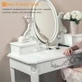 thumbnail image 3 of Raindrops 3pcs Acrylic Riser Display Stand Organizer Showcase Transparent for Retail Display, 3 of 8