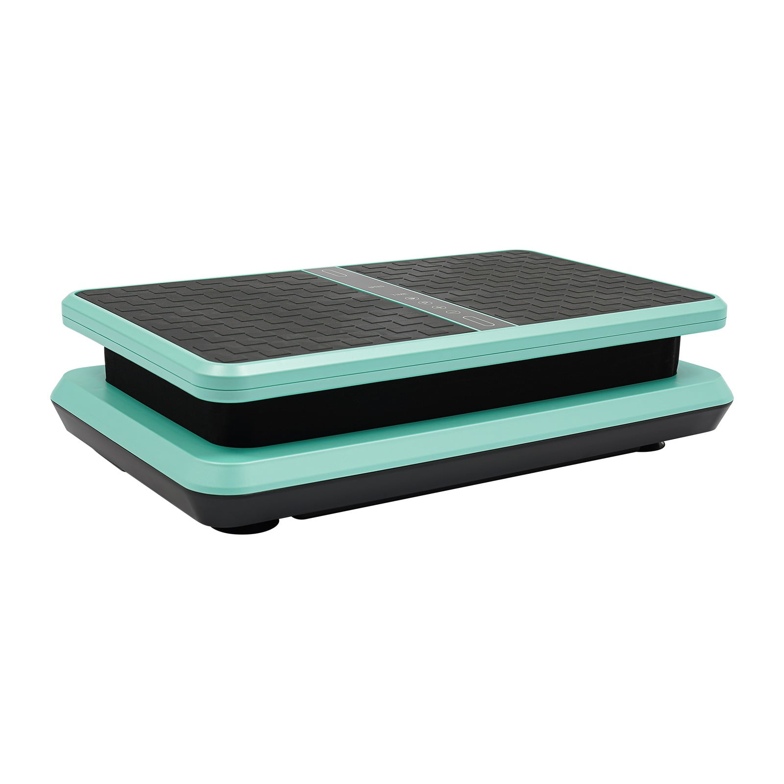 ToppiJoy Vibration Plate Exercise Machine, Remote Whole Body Workout Vibration Platform Loop Bands for Weight Loss, Shaping Green