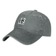 thumbnail image 2 of ZICANCN Love Pet Dogs Paw Adjustable Baseball Cap Women , Hats for Men Adult Washed Cotton Denim Baseball Caps Fashion Gray, 2 of 8