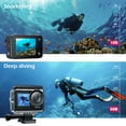 thumbnail image 5 of Campark 4K 30FPS Action Camera 20MP Sports Camera Waterproof Underwater Camera Dual Screen WiFi Touch Screen Vlog Camera, 5 of 9