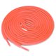 thumbnail image 1 of 2 Pares Cordones Atléticos De Botas Oval Media Cordones Redondos Para Zapatillas Rojo Naranja 140 cm/55, 1 of 4