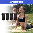 thumbnail image 2 of Vocoste 2 Pair Yoga Socks Five Toe Socks Ballet Socks Non Slip with Grips for Women Black, 2 of 7