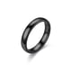 thumbnail image 1 of Qarigey 10 piezas hombres mujeres anillo de acero inoxidable cerrado parejas anillos mano decoración amantes joyería Simple para citas Ropa, zapatos y accesorios Miscelánea Negro talla 7 Qarigey  AP014528-06, 1 of 6
