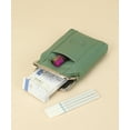 thumbnail image 4 of Leather Cigarette Case Pack Holder Regular or 100's Lighter Pocket, Soft Green, 4 of 7
