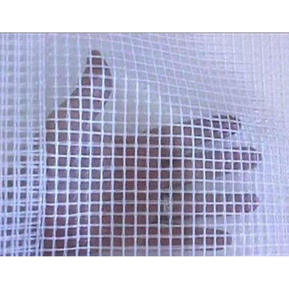 10' X 12' Clear Heavy Duty -14 mil- Poly TARP, Nursery/Greenhouse/Garden (Finish Size Approx. 9'6" x 11'6")