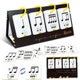 thumbnail image 3 of Tarjetas de para piano, accesorios para entrenamiento, tarjetas de notación musical portátiles para principiantes, piano casero, 3 of 8
