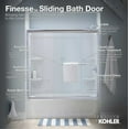 thumbnail image 3 of Sterling 5425-59P Finesse 55-1/2" High X 59-5/8" Wide Sliding Framed Tub Door - Matte, 3 of 4