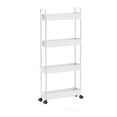 thumbnail image 1 of Household Floor Storage Rack Living Room Bedroom Storage Trolley Movable Multi-layer Kitchen Gap Storage Rack, 1 of 5