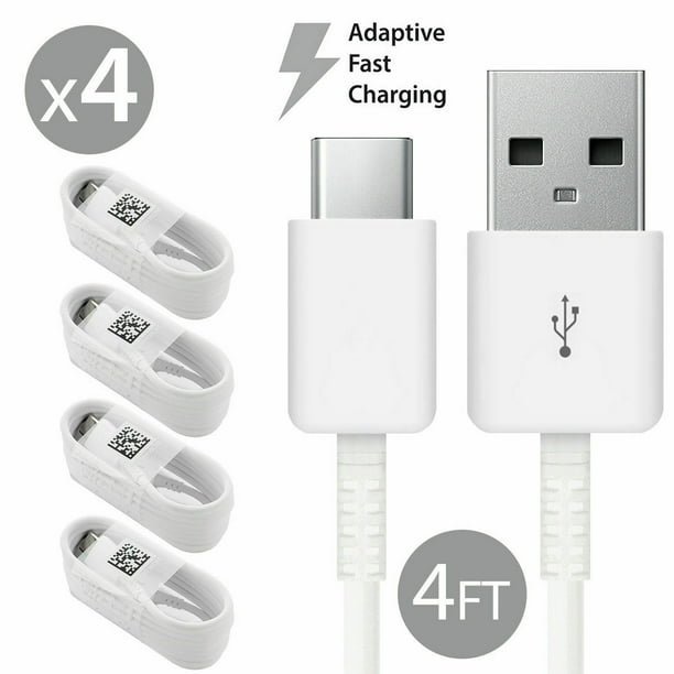 for Samsung Galaxy A40 USB-C Data Charging Cable White EP-DN930CWE- 100% Original - 4 - Bulk Packaging - Walmart.com