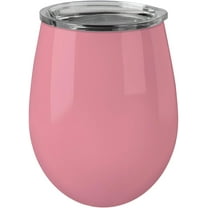 True North Stainless Steel Insulated Tumbler with Lid, 12 oz (Beach Pink)